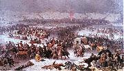 January Suchodolski The Grande Armee Crossing the Berezina. Sweden oil painting artist
